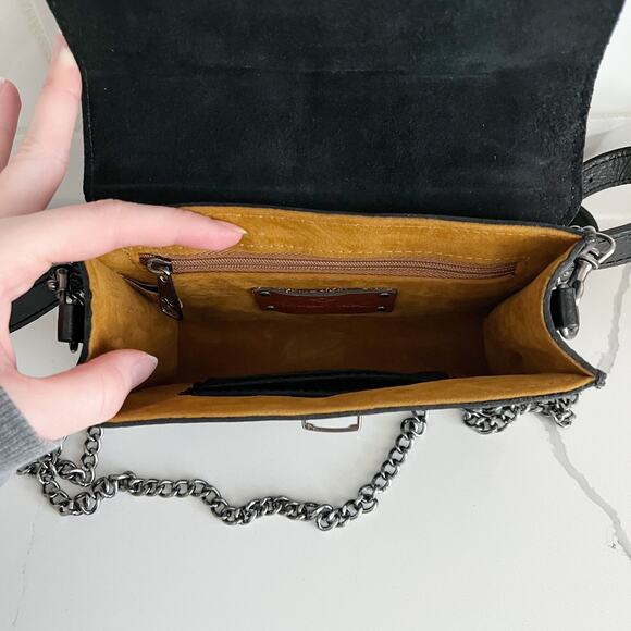 Patricia Nash Bishop Belt Bag Heritage Leather Convertible Shoulder Crossbody - Picture 4 of 13